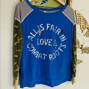 Free People- All Is Fair In Love & Combat Boots